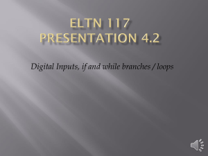 ELTN 117 Presentation 4.2 - Inputs - if-while -2020-narrated