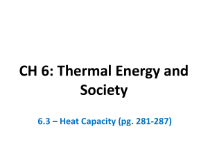 6.3 - thermal energy and society notes