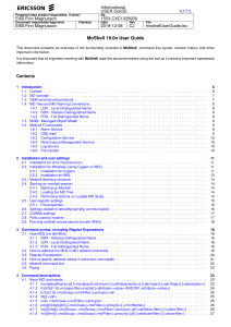 Moshell UserGuide