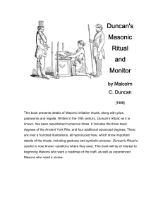 Duncan's Masonic Ritual and Monitor 2
