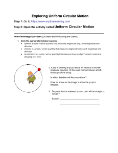 Circular Motion Coursepack