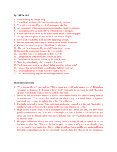 Answer key for Worksheet 2 + Vocabulary Worksheet 3