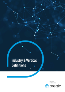 Industry Tree and Verticals Definitions