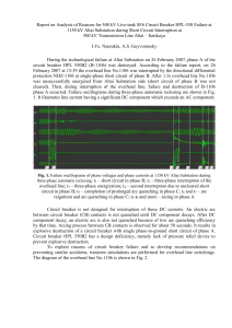 500 kV Circuit Breaker Failure Analysis Report