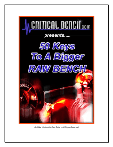 critical bench