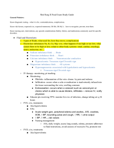 Med Surg II Final Exam 