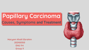 Papillary Carcinoma 
