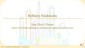 1.2 Refinery Feedstocks