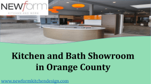 Kitchen and Bath Showroom in Orange County
