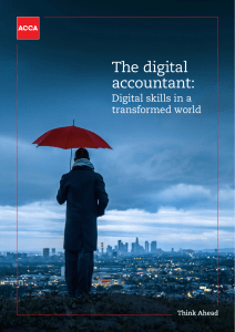 Digital Skills for Accountants in a Transformed World