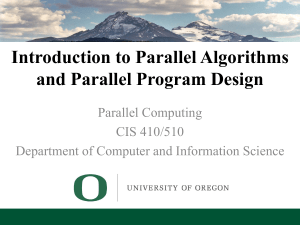 parallel algorithms