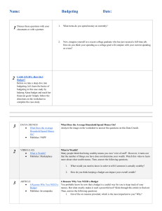 Student Activity Packet SC-9.1