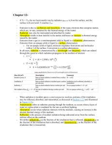 Chapter 12 Notes