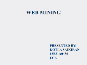 Web Mining [ppt]