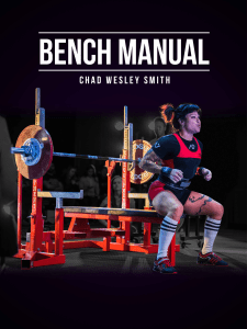 Bench Manual Chad Wesley