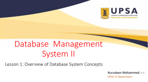 Lesson 1 - Database Management System II-VS -test (1)
