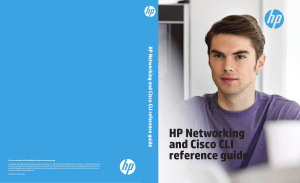 HP-Networking-and-Cisco-CLI-Reference-Guide-Version-2- JAN13