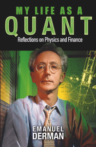 My Life As a Quant Reflections On Physic