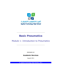 ATM1132 Basic Pneumatics module 1