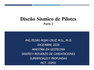 DISEÑO SISMICO DE PILOTES PARTE 2