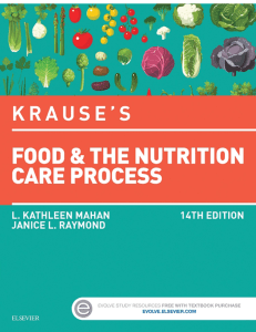 Krause’s Food & the Nutrition Care Process (2016, Saunders)