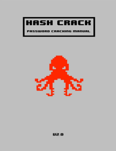 Hash Crack - Password Cracking Manual