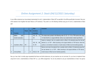 assignment 2- Stack-OnlinePart-Saturday