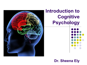 Week 2 Lecture Cognitive+Neuroscience PSY3260