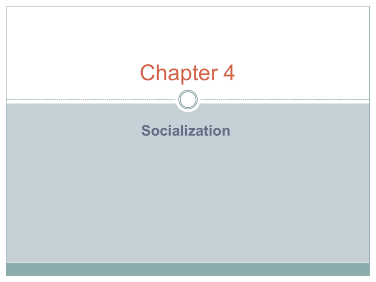 what is socialization and why is it important