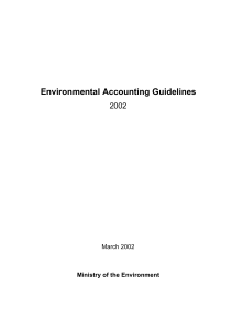 Environmental Accounting