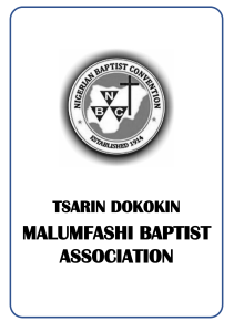Tsarin dokokin malumfashi Baptist associationwada aka sake gyara a 2020