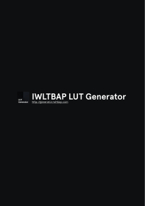 About - IWLTBAP LUT Generator