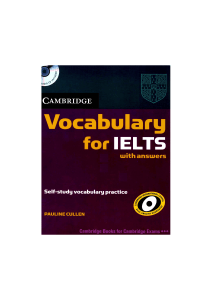 Cambridge Vocabulary for IELTS - Book