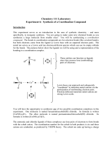 111l experiment 6 - co synthesis