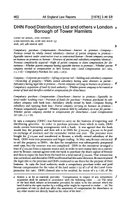 DHN Food Distributors Ltd and others v London Borough of Tower Hamlets [1976] 3 All ER 462