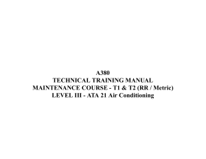 380 technical training manual ATA21 maintenance course level 3
