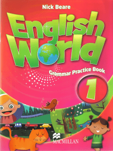 1english world 1 grammar practice book