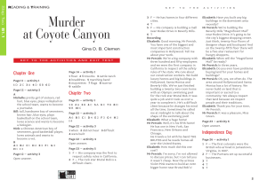 murder in coyote canyon key