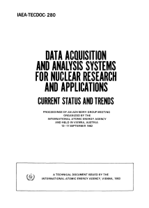 Nuclear Data Acquisition & Analysis Systems Proceedings