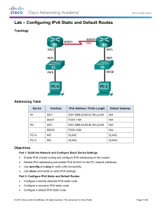 LAB -IPV6