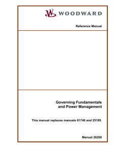 Governing Fundamentals and Power Management