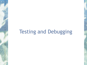 testing-debugging