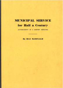 McDonald Municipal Service (c1945)