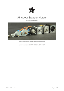 all-about-stepper-motors