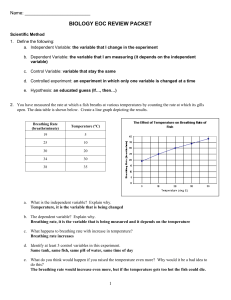 EOC Review Packet answers