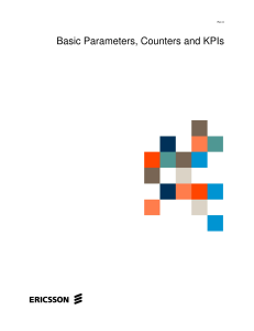 Basic Parameters Counters and KPIs Basic