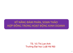CD 2 - Ky nang Dam phan Ky ket HD 2015