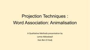 Projection Techniques