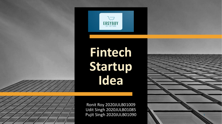 business plan for a fintech company
