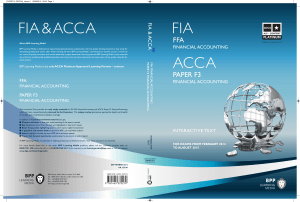 ACCA F3 Study Book